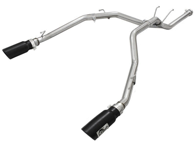 aFe MACHForce XP DPF-Back Exhaust 2.5in SS with Black Tips 2014 Dodge Ram 1500 V6 3.0L EcoDiesel-DPF Back-Deviate Dezigns (DV8DZ9)