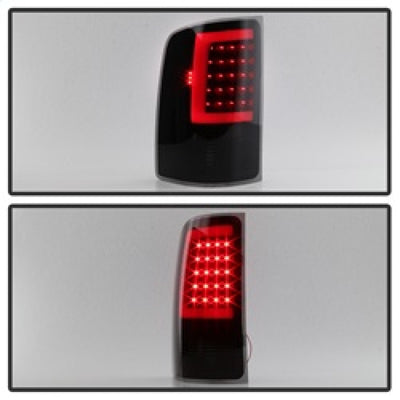 xTune 07-13 GMC Sierra 1500 LED Tail Lights - Black Smoke (ALT-ON-GS07-G2-LED-BSM)-Tail Lights-Deviate Dezigns (DV8DZ9)