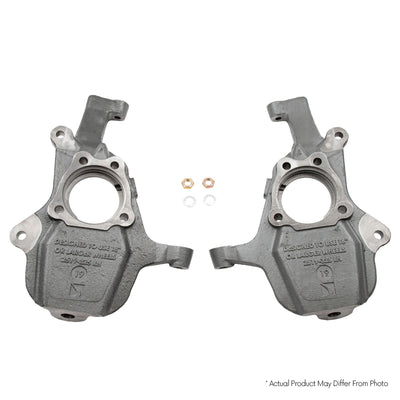 Belltech DROP SPINDLE SET 86-90 DAKOTA-Steering Knuckles & Spindles-Deviate Dezigns (DV8DZ9)