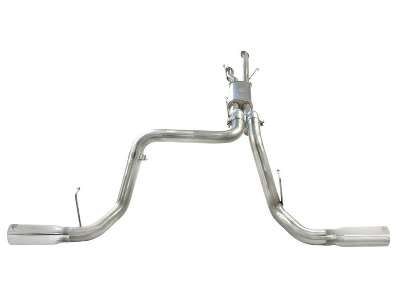 aFe MACHForce XP 2-1/2in to 3in 409 SS Cat-Back Exhaust w/ Polished Tips 10-17 Toyota Tundra V8 5.7L-Catback-Deviate Dezigns (DV8DZ9)