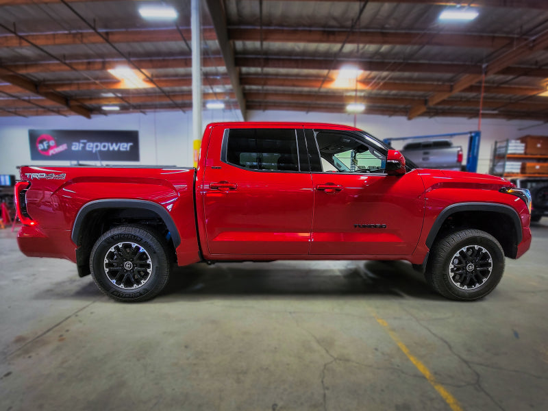 aFe CONTROL 1.875 IN Leveling Kit 22-23 Toyota Tundra - Red-Leveling Kits-Deviate Dezigns (DV8DZ9)