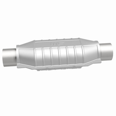 MagnaFlow Conv Univ 2inch FED-Catalytic Converter Universal-Deviate Dezigns (DV8DZ9)