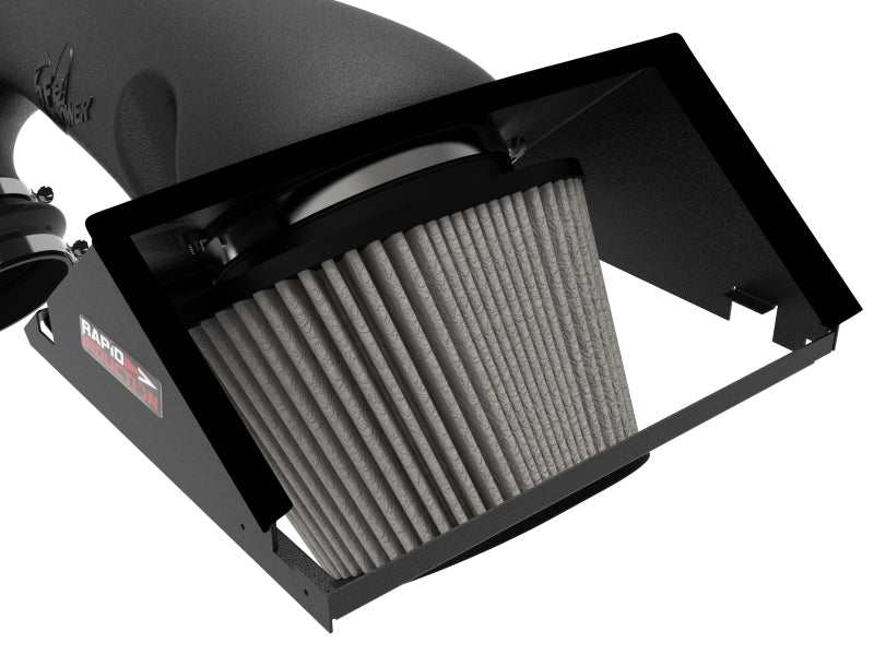 aFe Rapid Induction Cold Air Intake System w/Pro DRY S Filter 2021+ Ford F-150 V6-3.5L (tt)-Air Filters - Universal Fit-Deviate Dezigns (DV8DZ9)