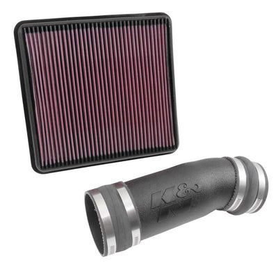 K&N 07-13 Toyota Tundra V8-5.7L Performance Air Intake Kit-Cold Air Intakes-Deviate Dezigns (DV8DZ9)