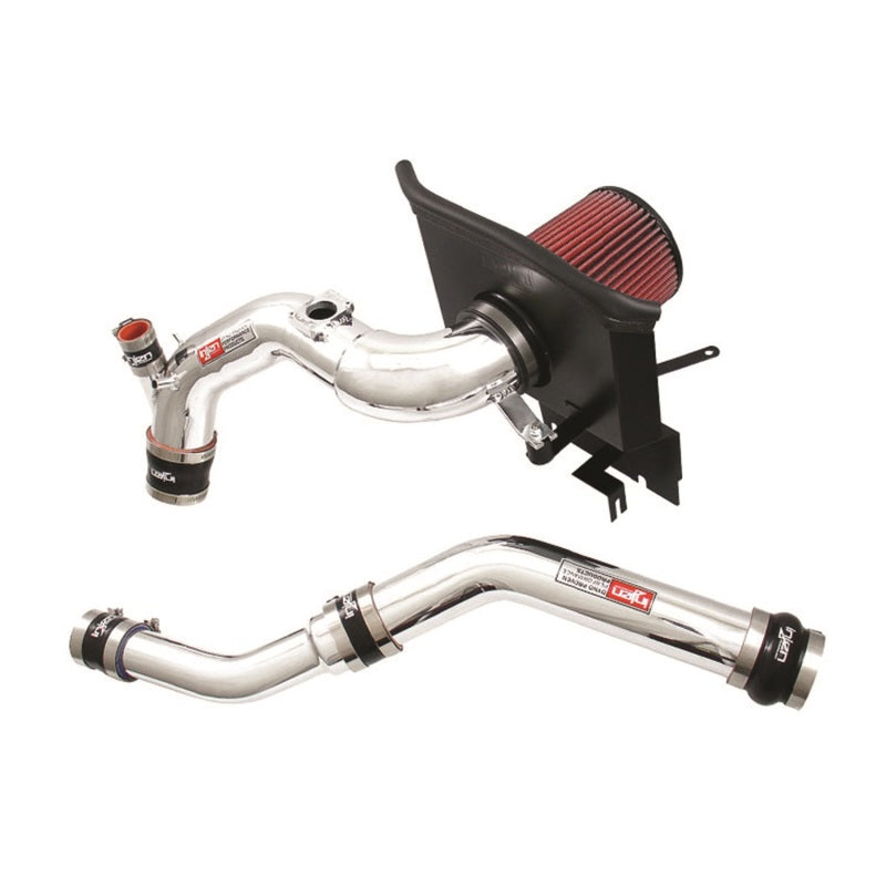 Injen 2008-14 Mitsubishi Evo X 2.0L 4Cyl Polished Short Ram Intake-Cold Air Intakes-Deviate Dezigns (DV8DZ9)