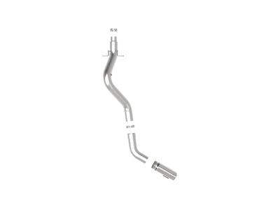 aFe Large Bore-HD 5 IN 409 SS DPF-Back Exhaust System w/Polished Tip 20-21 GM Truck V8-6.6L-Catback-Deviate Dezigns (DV8DZ9)