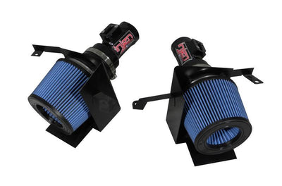 Injen 07-08 350Z 3.5L V6 Air Fusion and Air Horns Black Short Ram Intake-Cold Air Intakes-Deviate Dezigns (DV8DZ9)