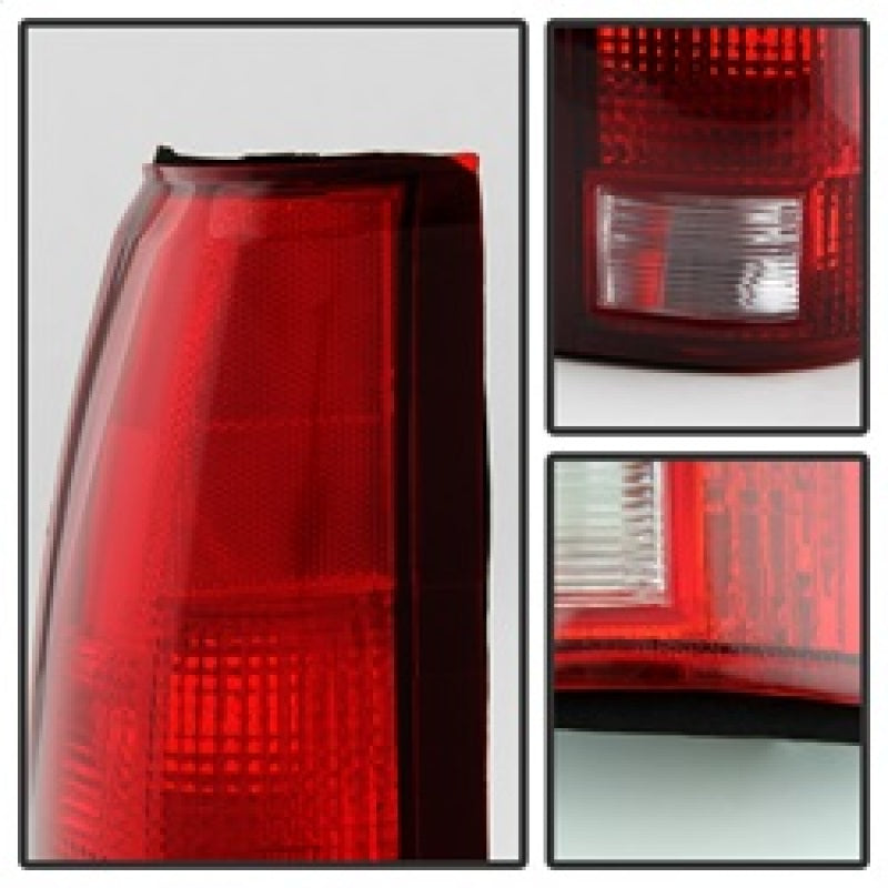 Xtune Chevy Blazer Full Size 92-94 / Cadillac Escalade 99-00 Tail Light OEM ALT-JH-CCK88-OE-RC-Tail Lights-Deviate Dezigns (DV8DZ9)