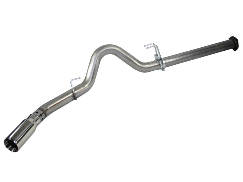 aFe LARGE Bore HD Exhausts DPF-Back SS-409 EXH DB Ford Diesel Trucks 11-12 V8-6.7L (td)-DPF Back-Deviate Dezigns (DV8DZ9)