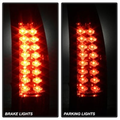 Spyder Chevy C/K Series 1500 88-98/Blazer 92-94 LED Tail Lights Chrm ALT-YD-CCK88-LED-C-Tail Lights-Deviate Dezigns (DV8DZ9)