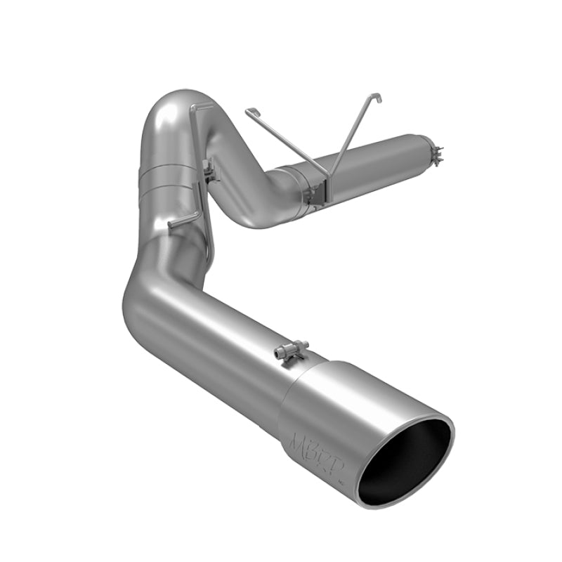 MBRP 10-12 Dodge 2500/3500 Cummins 6.7L 5in Filter Back Single Side Alum Exhaust System-DPF Back-Deviate Dezigns (DV8DZ9)