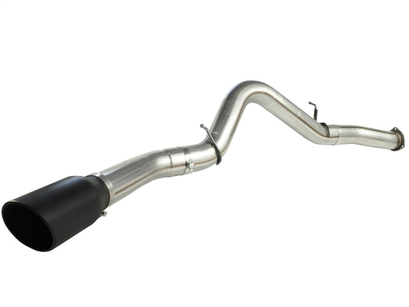 aFe MACHForce XP Exhaust 5in DPF-Black, GM Diesel Trucks 07.5-10 V8-6.6L 9(td) LMM-DPF Back-Deviate Dezigns (DV8DZ9)