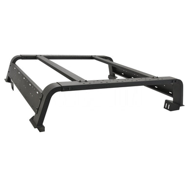Westin 05-21 Toyota Tacoma 5ft Bed Overland Cargo Rack - Textured Black-Cargo Boxes & Bags-Deviate Dezigns (DV8DZ9)