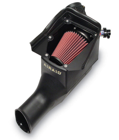 Airaid 03-07 Ford Power Stroke 6.0L Diesel MXP Intake System w/o Tube (Oiled / Red Media)-Cold Air Intakes-Deviate Dezigns (DV8DZ9)