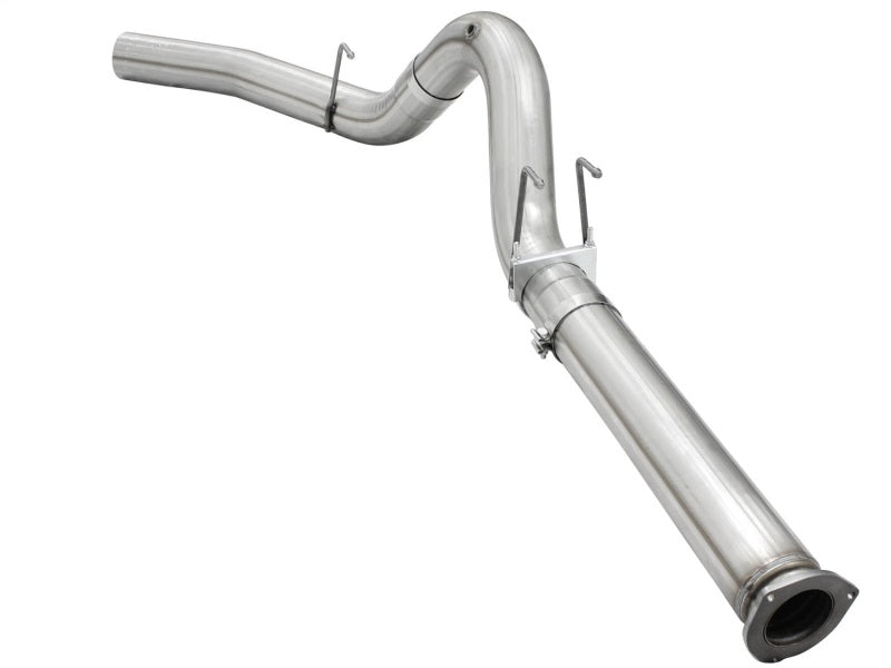 aFe Atlas Exhausts 5in DPF-Back Aluminized Steel Exhaust System 2015 Ford Diesel V8 6.7L (td) No Tip-DPF Back-Deviate Dezigns (DV8DZ9)