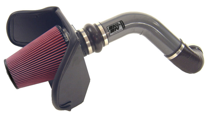 K&N 01-07 Chevy Silverado 2500HD/3500HD V8-6.0L High Flow Performance Kit-Cold Air Intakes-Deviate Dezigns (DV8DZ9)