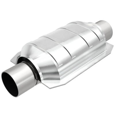 MagnaFlow Conv Univ 2.25 *Illegal in CA*-Catalytic Converter Universal-Deviate Dezigns (DV8DZ9)