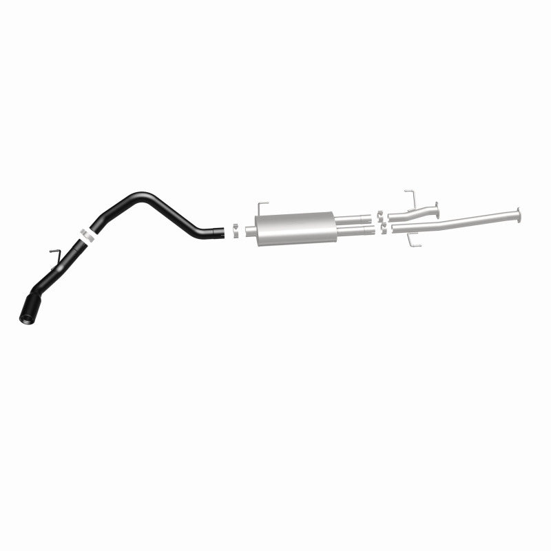 MagnaFlow Cat-Back Exhaust 14-16 Toyota Tundra V8 4.6/5.7L 3in SS Black Tips Single Side Exit-Catback-Deviate Dezigns (DV8DZ9)