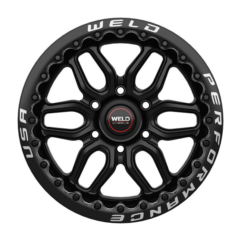 Weld - Laguna 6 Beadlock S923 17x10 / 6x135 / ET42 / Gloss Black-Beadlock-Deviate Dezigns (DV8DZ9)