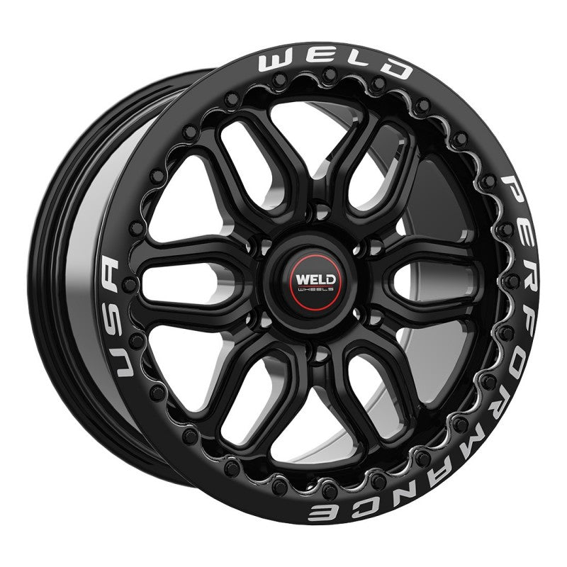 Weld - Laguna 6 Beadlock S923 17x10 / 6x135 / ET42 / Gloss Black-Beadlock-Deviate Dezigns (DV8DZ9)