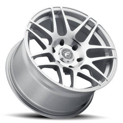 Forgestar - F14 F72 20x7 / 6x135 / ET13 / Machined Silver-Wheels-Deviate Dezigns (DV8DZ9)