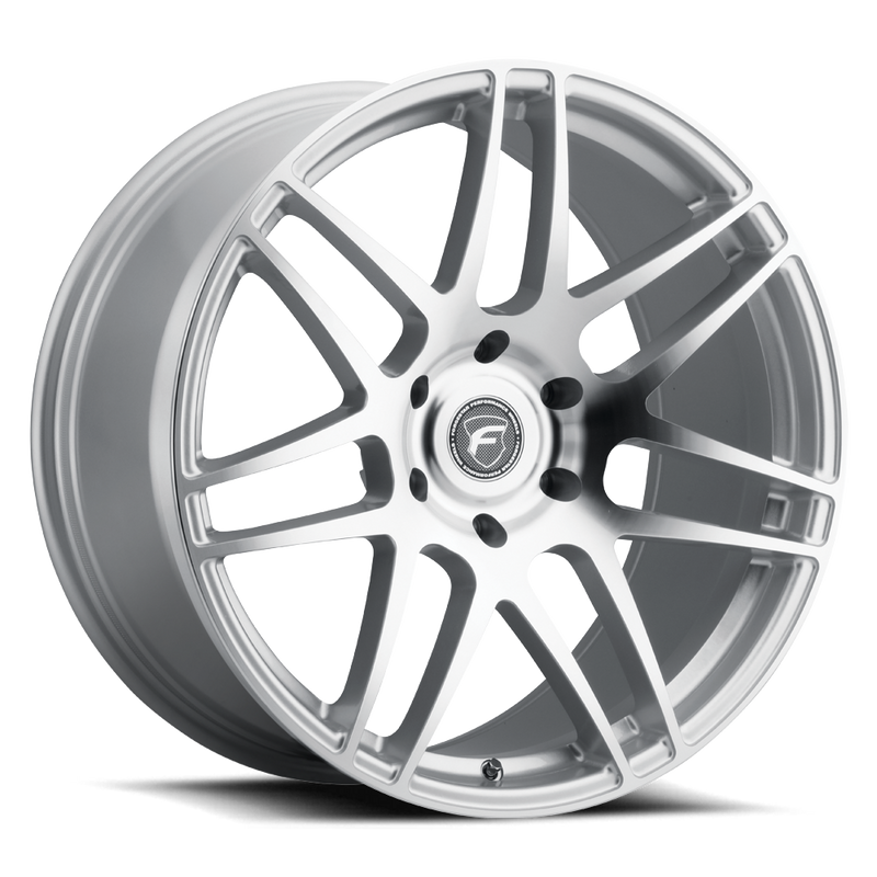 Forgestar - F14 F72 20x7 / 6x135 / ET13 / Machined Silver-Wheels-Deviate Dezigns (DV8DZ9)