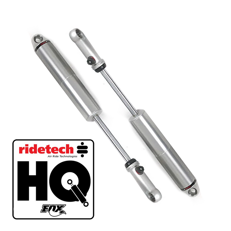 Ridetech Rear Adjustable Lowering HQ Shocks | Lowered Truck Application | Ford F150 2004-2022-Shocks & Relocation Kits-Deviate Dezigns (DV8DZ9)