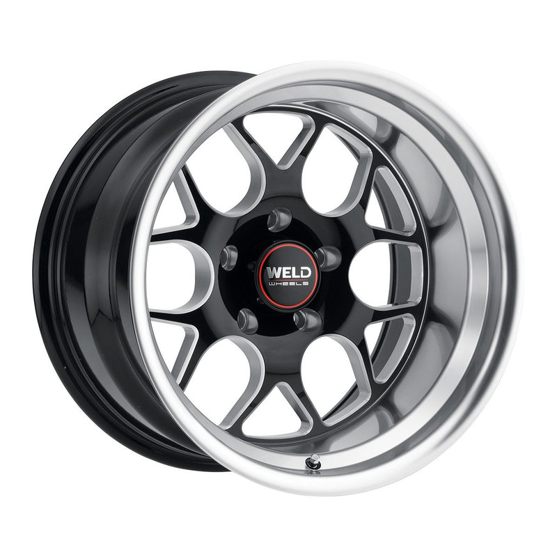 Weld - Solana S110 22x9.5 / 6x135 / ET25 / Gloss Black Milled-Wheels-Deviate Dezigns (DV8DZ9)