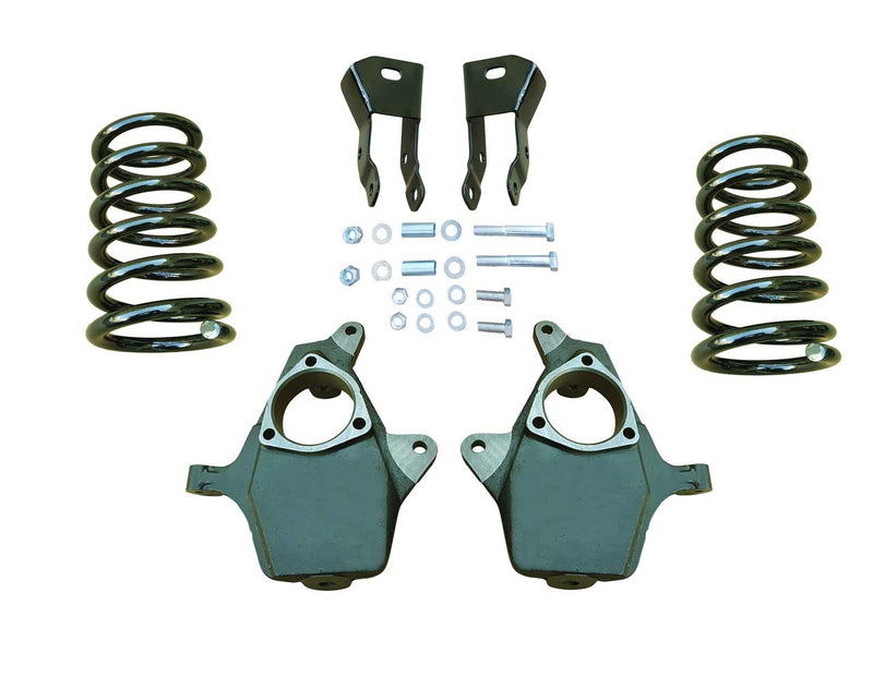 Trekline Motorsports | 2000-2006 Chevrolet/GMC SUV Models | 2"/4" Drop Kit with Extenders-Lowering Kits-Deviate Dezigns (DV8DZ9)