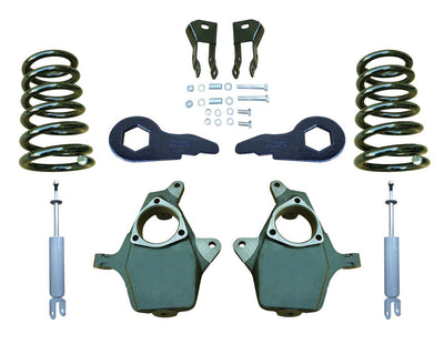 Trekline Motorsports | 2000-2006 Chevrolet/GMC SUV Models | 4"/4" Drop Kit with Shocks and Extenders-Lowering Kits-Deviate Dezigns (DV8DZ9)