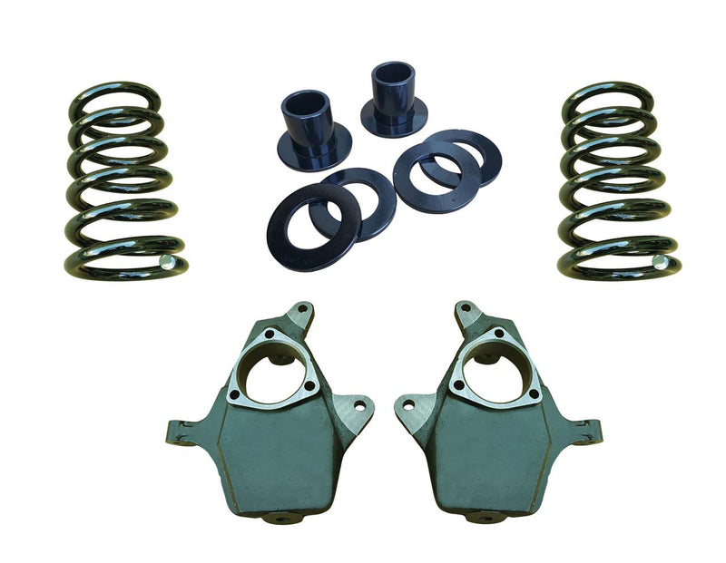 Trekline Motorsports | 2007-2014 Chevrolet/GMC SUV Models | 3-4"/4" Drop Kit-Lowering Kits-Deviate Dezigns (DV8DZ9)