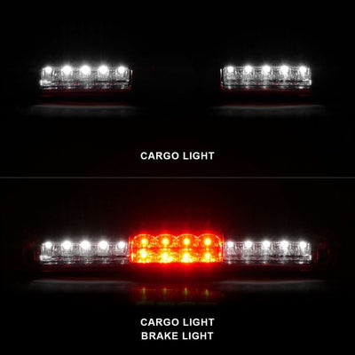 ANZO - 1999-2002 CHEVROLET SILVERADO 1500/2500/3500 LED 3RD BRAKE LIGHT RED/CLEAR LENS-3rd Brake Light-Deviate Dezigns (DV8DZ9)