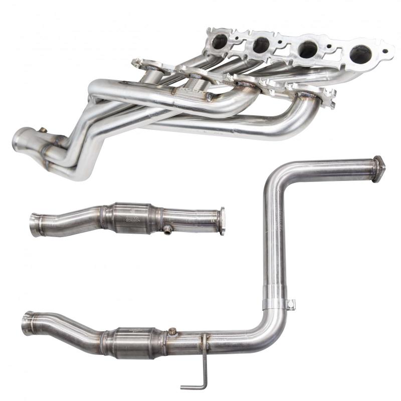 Kooks 2014+ Toyota Tundra/Sequoia 5.7L V8 Headers w/ Green Catted Connection Pipes-Headers & Manifolds-Deviate Dezigns (DV8DZ9)