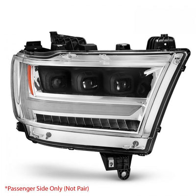 ANZO - 2019-2021 DODGE RAM 1500 FULL LED PROJECTOR HEADLIGHTS CHROME WITH SEQUENTIAL SIGNAL-Headlights-Deviate Dezigns (DV8DZ9)