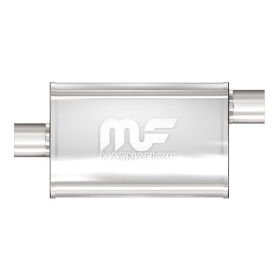 MagnaFlow Muffler Mag SS 14X4X9 2.5 O/C-Muffler-Deviate Dezigns (DV8DZ9)