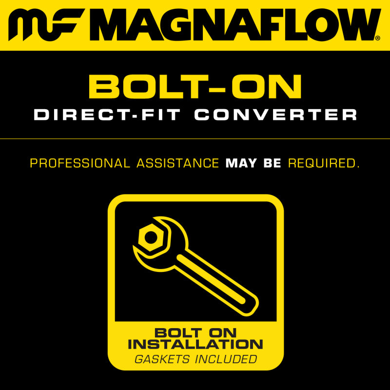 MagnaFlow Conv DF 01-03 F-150 5.4 2WD D/S 49S-Catalytic Converter Direct Fit-Deviate Dezigns (DV8DZ9)