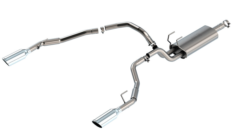 BORLA - 2009-2022 RAM 1500 5.7L CAT-BACK EXHAUST SYSTEM TOURING-Catback-Deviate Dezigns (DV8DZ9)