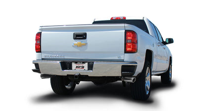 BORLA - 2014-2019 CHEVROLET SILVERADO/GMC SIERRA 1500 5.3L V8 CAT-BACK EXHAUST SYSTEM TOURING 143.5" WB-Catback-Deviate Dezigns (DV8DZ9)