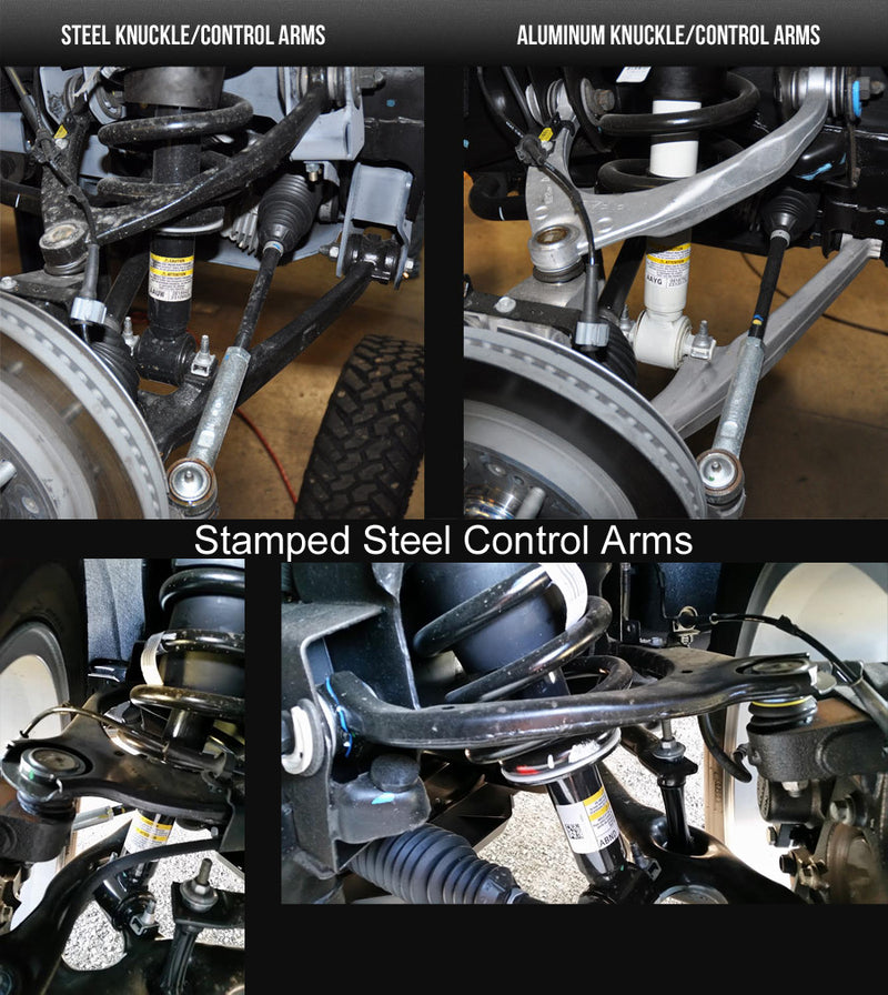 Maxtrac - 2014-2018 GMC Sierra 1500 4WD All Cabs 3/5 Or 4/6 Premium Drop Kit - 334270-Suspension-Deviate Dezigns (DV8DZ9)