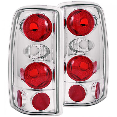 ANZO - 2000-2006 CHEVROLET TAHOE/SUBURBAN/GMC YUKON TAILLIGHTS CHROME-Tail Lights-Deviate Dezigns (DV8DZ9)