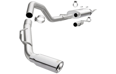 MagnaFlow CatBack 18-19 Ford Expedition V6 3.5L Gas 3in Polished Stainless Exhaust-Catback-Deviate Dezigns (DV8DZ9)