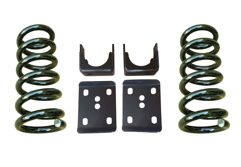 Trekline Motorsports | 1973-1987 C10/C15 | 3"/6" Coil Drop Kit-Lowering Kits-Deviate Dezigns (DV8DZ9)