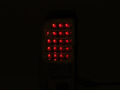 ANZO - 1999-2002 CHEVROLET SILVERADO 1500/2500/3500 LED TAILLIGHTS CHROME-Tail Lights-Deviate Dezigns (DV8DZ9)