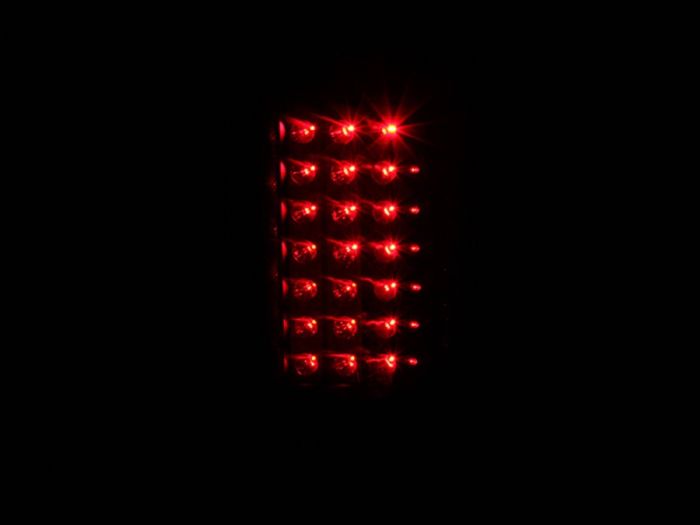 ANZO - 2006-2008 DODGE RAM 1500/2500/3500 TAILLIGHT LED BLACK-Headlights-Deviate Dezigns (DV8DZ9)
