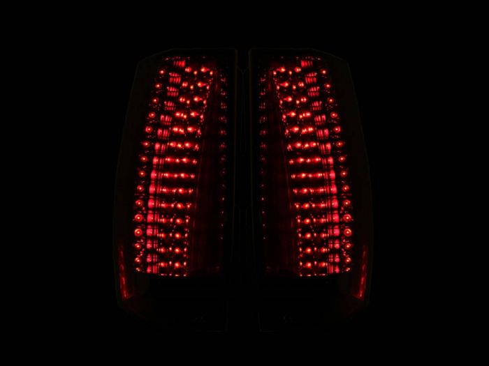 ANZO - 2007-2014 CHEVROLET TAHOE/SUBURBAN/GMC YUKON LED TAILLIGHT SMOKE G5-Tail Lights-Deviate Dezigns (DV8DZ9)