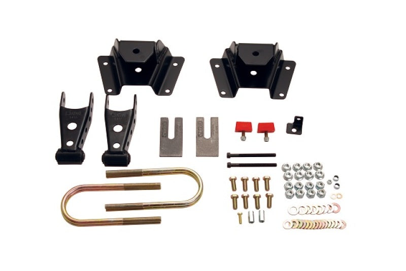 Belltech SHACKLE AND HANGER KIT 97-03 F150 ALL 4inch-Shackle Kits-Deviate Dezigns (DV8DZ9)