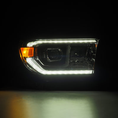 ALPHAREX - LUXX | Chrome | 2007-2013 Toyota Tundra-Headlights-Deviate Dezigns (DV8DZ9)