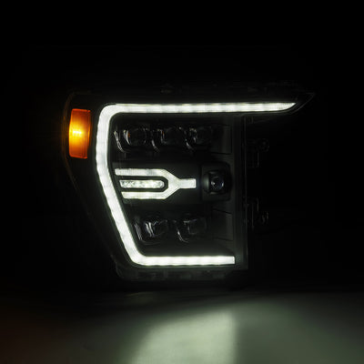ALPHAREX - NOVA | Black | 21-23 Ford F-150-Headlights-Deviate Dezigns (DV8DZ9)