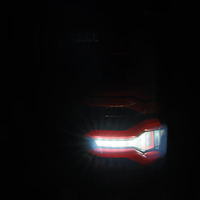 ALPHAREX - 21-22 Ford F150 LUXX-Series LED Tail Lights Black-Red (Pre-Order Now) (ETA begin of Sep)-Tail Lights-Deviate Dezigns (DV8DZ9)