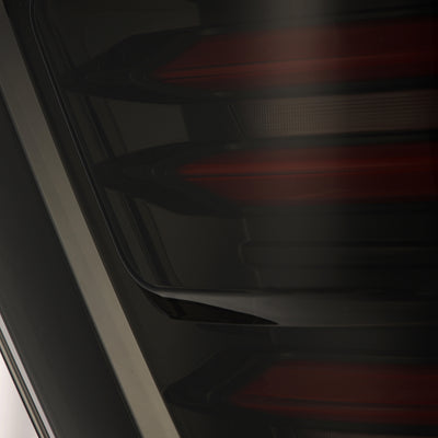 ALPHAREX - 21-22 Ford F150 LUXX-Series LED Tail Lights Black-Red (Pre-Order Now) (ETA begin of Sep)-Tail Lights-Deviate Dezigns (DV8DZ9)